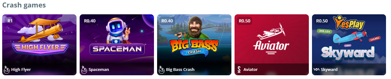 YesPlay Crash Games